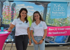 Fruittech Campus, Berthe de Heus en Richelle Huids